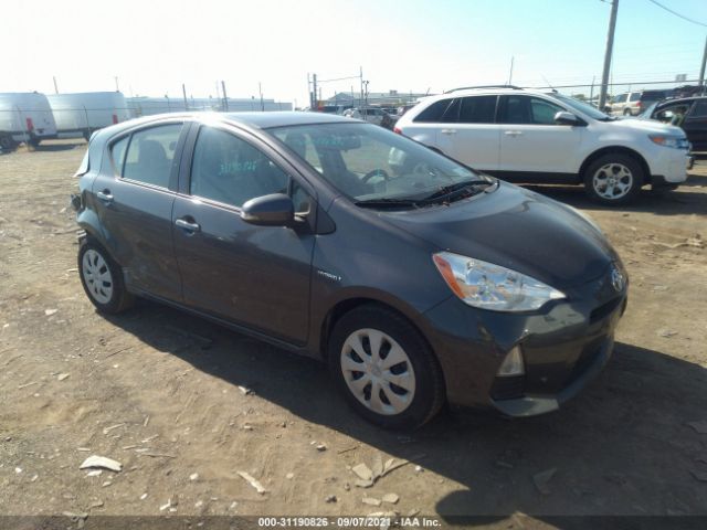 TOYOTA PRIUS C 2014 jtdkdtb38e1070644