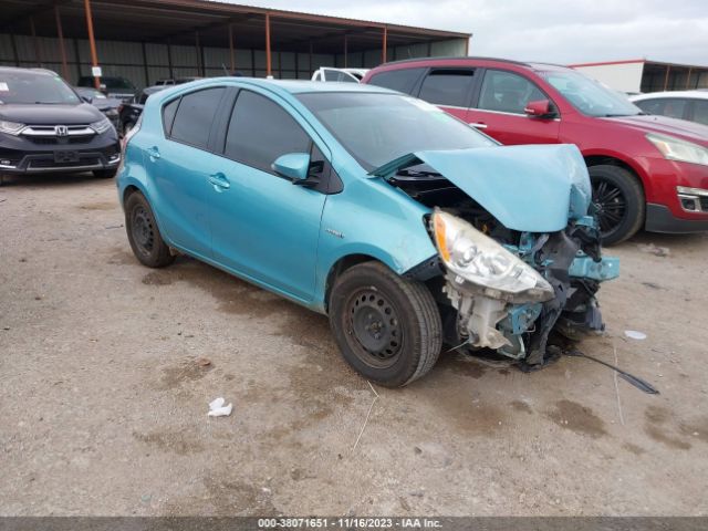 TOYOTA PRIUS C 2014 jtdkdtb38e1072975