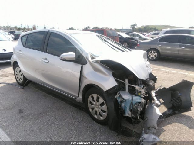 TOYOTA PRIUS C 2014 jtdkdtb38e1074001