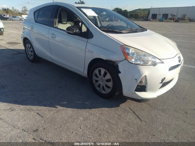 TOYOTA PRIUS C 2014 jtdkdtb38e1076086