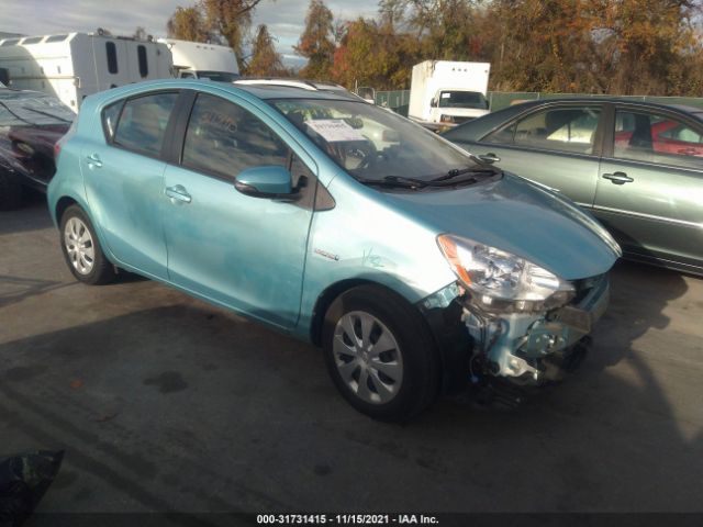 TOYOTA PRIUS C 2014 jtdkdtb38e1079795