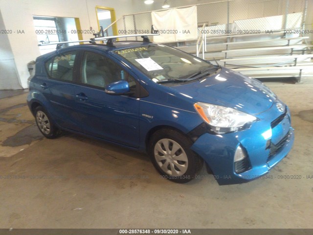 TOYOTA PRIUS C 2014 jtdkdtb38e1080008