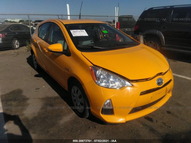 TOYOTA PRIUS C 2014 jtdkdtb38e1081207