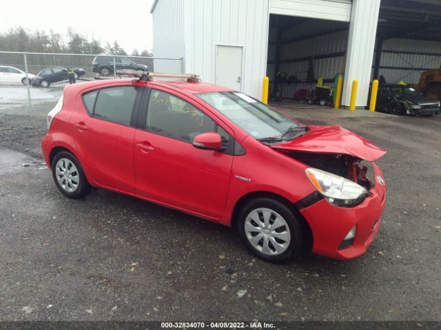 TOYOTA PRIUS C 2014 jtdkdtb38e1563109