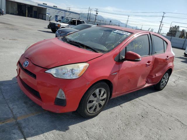 TOYOTA PRIUS C 2014 jtdkdtb38e1564907