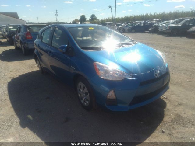 TOYOTA PRIUS C 2014 jtdkdtb38e1565314