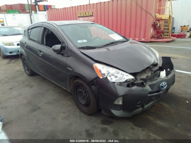 TOYOTA PRIUS C 2014 jtdkdtb38e1568519