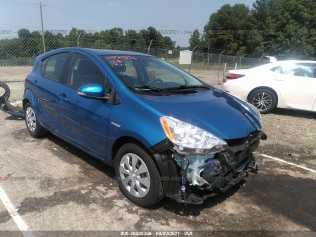 TOYOTA PRIUS C 2014 jtdkdtb38e1570335