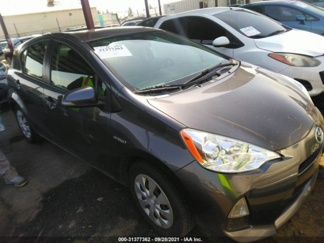 TOYOTA PRIUS C 2014 jtdkdtb38e1574451