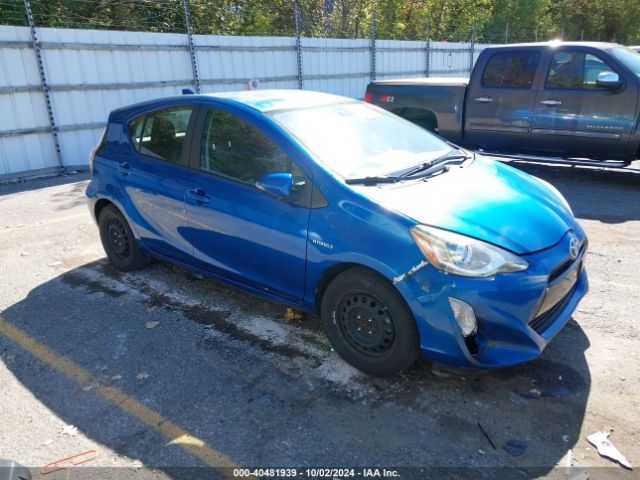 TOYOTA PRIUS C 2015 jtdkdtb38f1087106