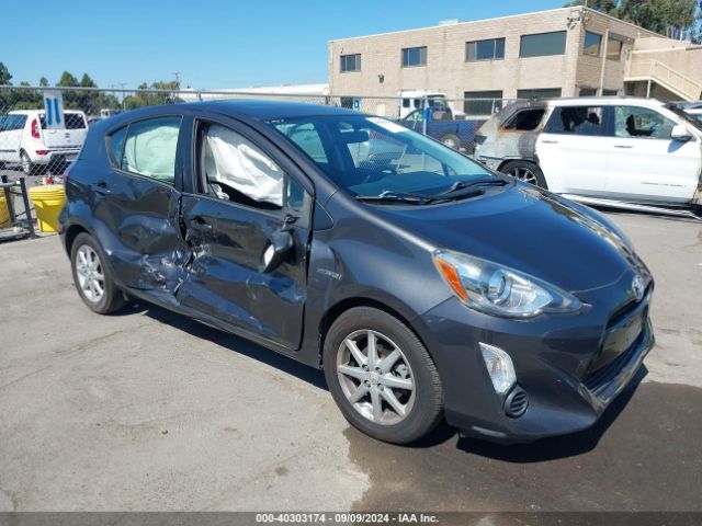 TOYOTA PRIUS C 2015 jtdkdtb38f1111114