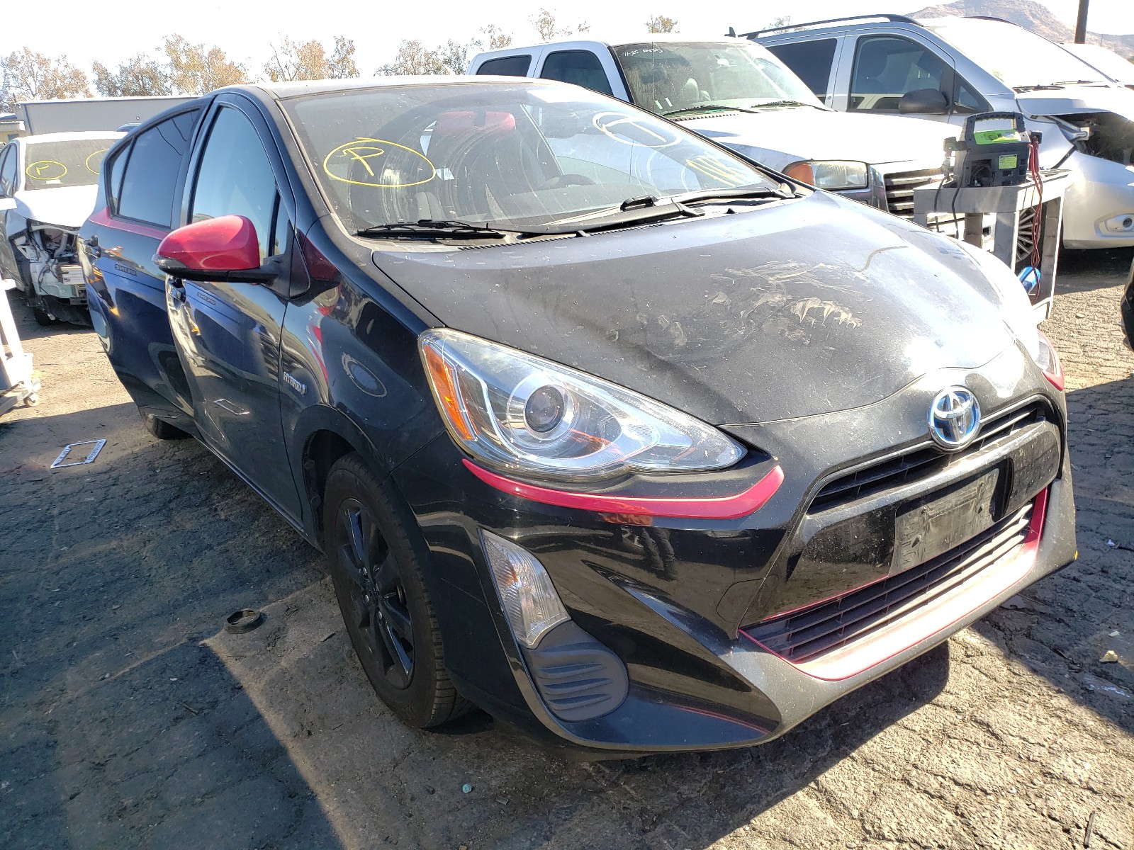 TOYOTA PRIUS C 2016 jtdkdtb38g1118050