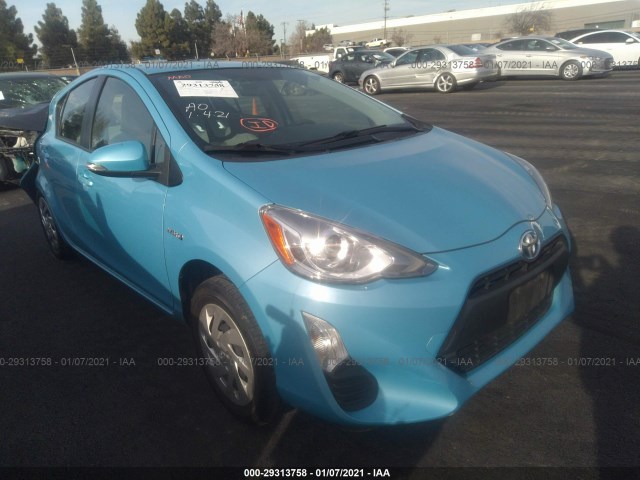 TOYOTA PRIUS C 2016 jtdkdtb38g1126617