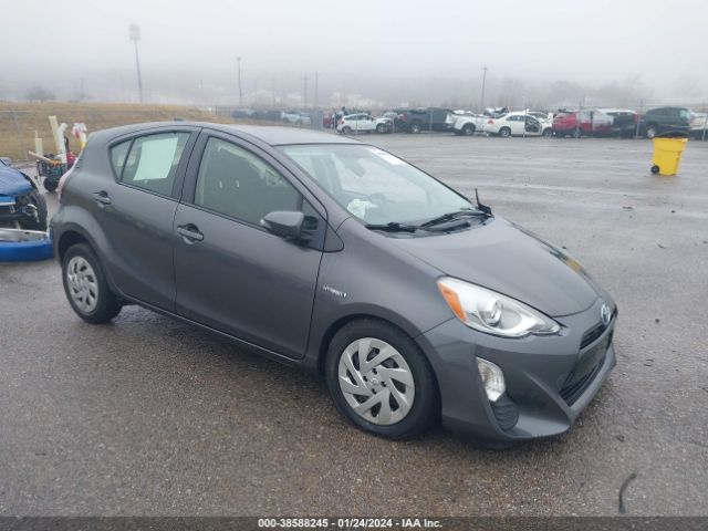 TOYOTA PRIUS C 2016 jtdkdtb38g1132739