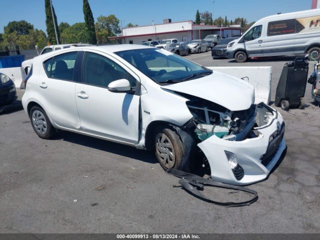 TOYOTA PRIUS C 2016 jtdkdtb38g1589292