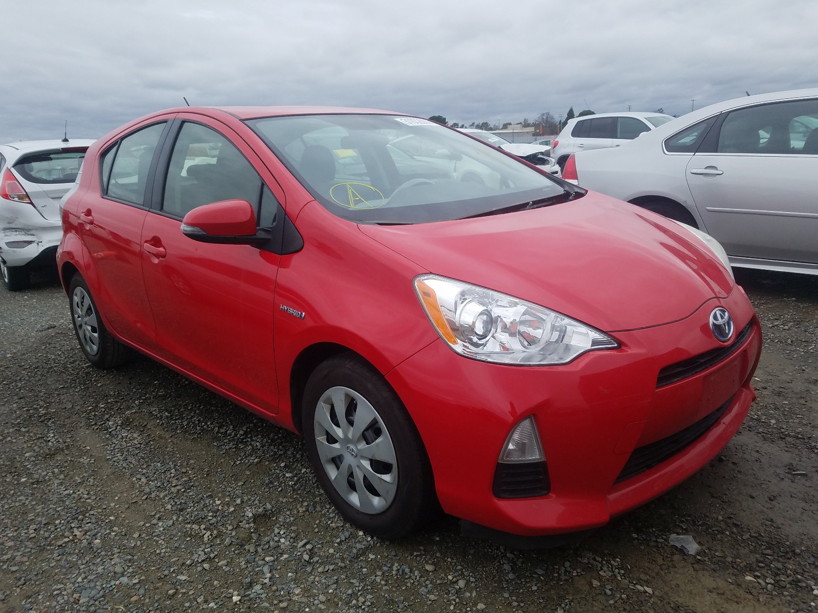 TOYOTA PRIUS C 2012 jtdkdtb39c1002303