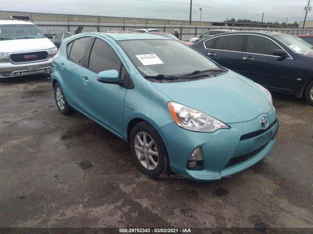 TOYOTA PRIUS C 2012 jtdkdtb39c1005492