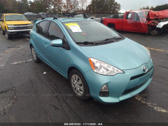 TOYOTA PRIUS C 2012 jtdkdtb39c1006254