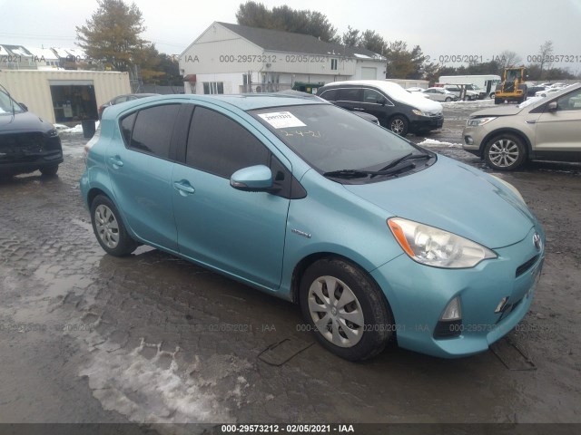 TOYOTA PRIUS C 2012 jtdkdtb39c1007288