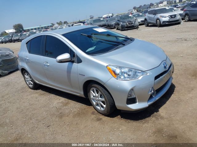 TOYOTA PRIUS C 2012 jtdkdtb39c1010045