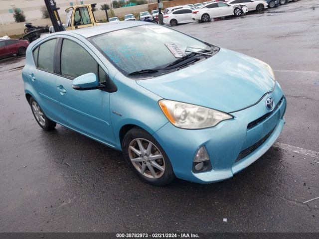 TOYOTA PRIUS C 2012 jtdkdtb39c1015357