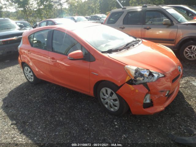 TOYOTA PRIUS C 2012 jtdkdtb39c1015620