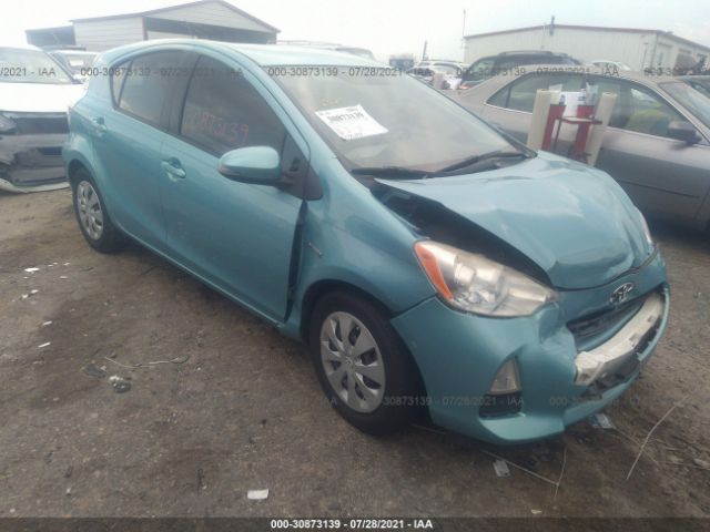 TOYOTA PRIUS C 2012 jtdkdtb39c1016315