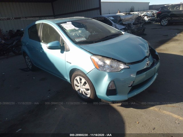 TOYOTA PRIUS C 2012 jtdkdtb39c1017187