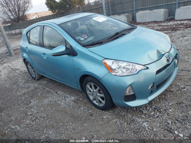 TOYOTA PRIUS C 2012 jtdkdtb39c1020705