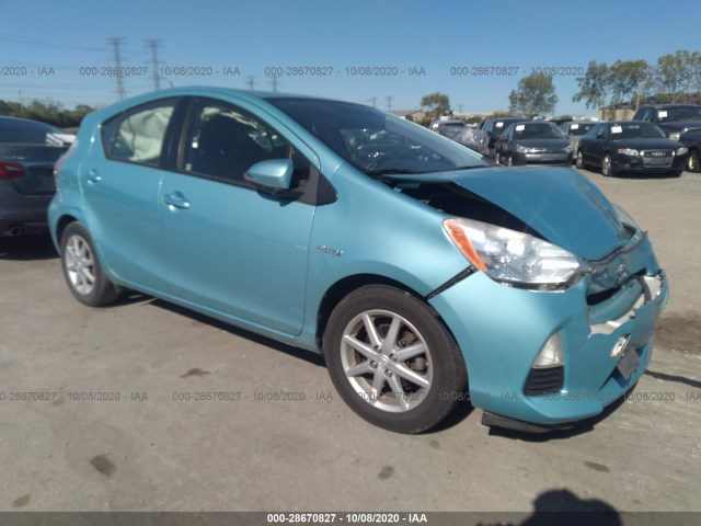 TOYOTA PRIUS C 2012 jtdkdtb39c1027444