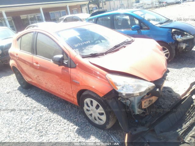 TOYOTA PRIUS C 2012 jtdkdtb39c1029047