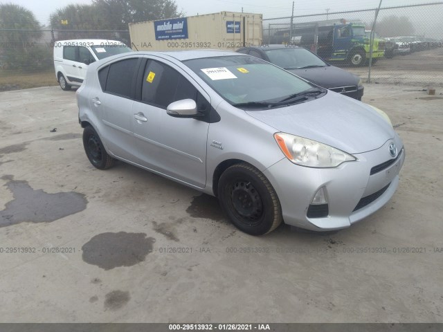 TOYOTA PRIUS C 2012 jtdkdtb39c1029176