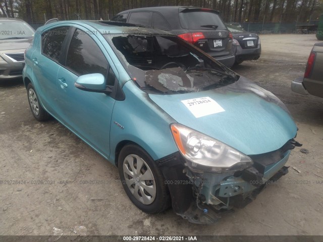 TOYOTA PRIUS C 2012 jtdkdtb39c1030781