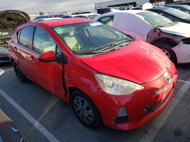 TOYOTA PRIUS C 2012 jtdkdtb39c1500016