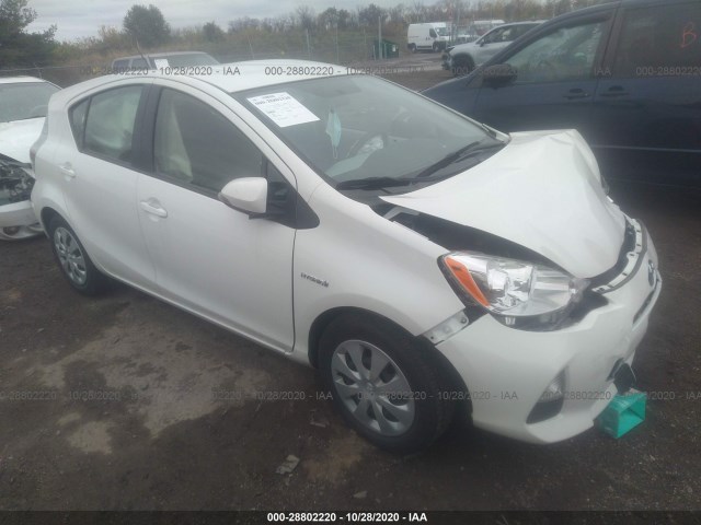 TOYOTA PRIUS C 2012 jtdkdtb39c1502283