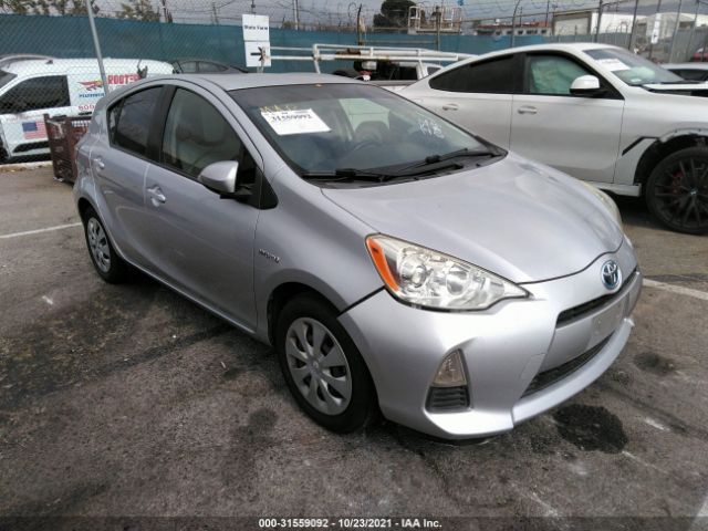 TOYOTA PRIUS C 2012 jtdkdtb39c1507581