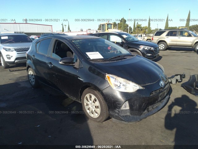 TOYOTA PRIUS C 2012 jtdkdtb39c1508679