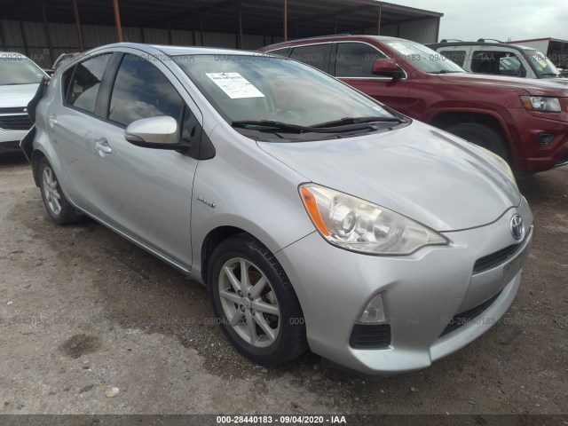 TOYOTA PRIUS C 2012 jtdkdtb39c1509895