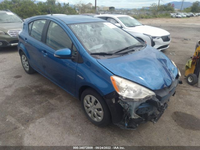 TOYOTA PRIUS C 2012 jtdkdtb39c1510478