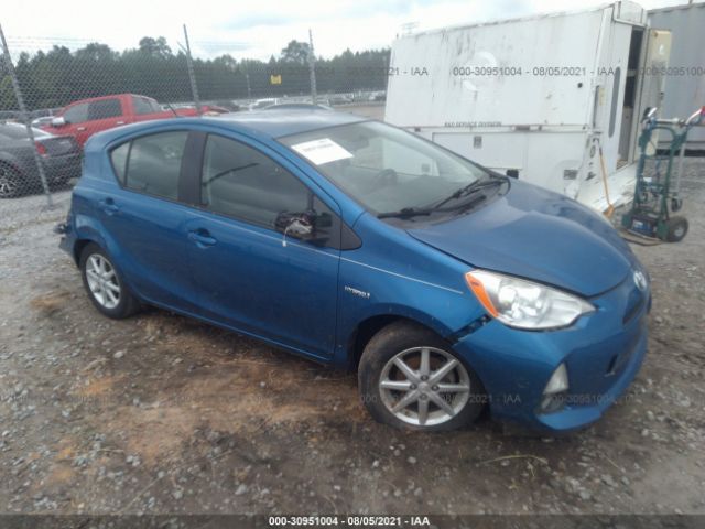 TOYOTA PRIUS C 2012 jtdkdtb39c1511310