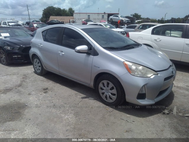 TOYOTA PRIUS C 2012 jtdkdtb39c1515552