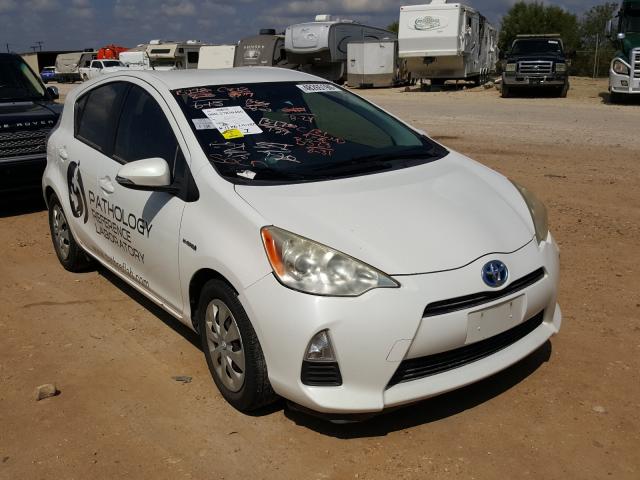 TOYOTA PRIUS C 2012 jtdkdtb39c1519116