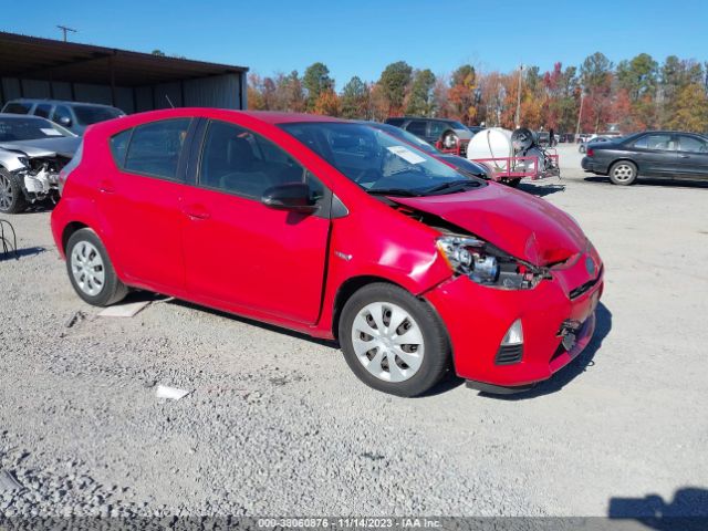 TOYOTA PRIUS C 2012 jtdkdtb39c1521920