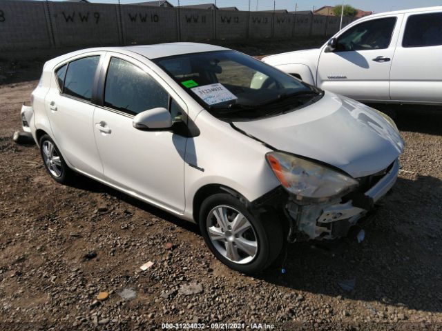 TOYOTA PRIUS C 2012 jtdkdtb39c1523456