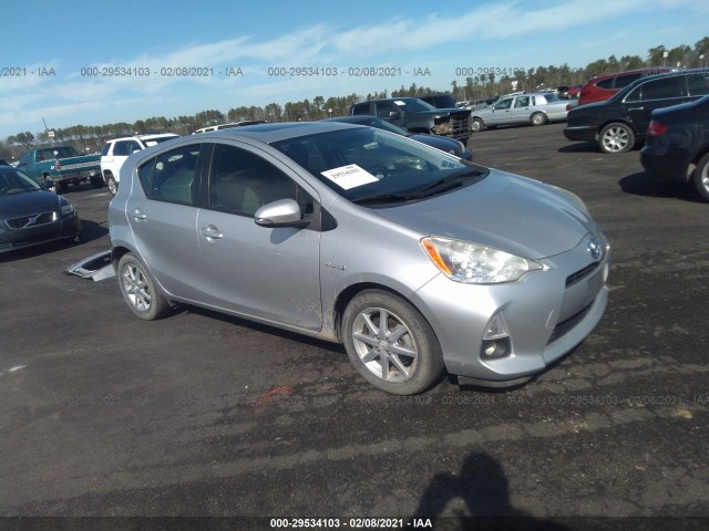 TOYOTA PRIUS C 2013 jtdkdtb39d1035674