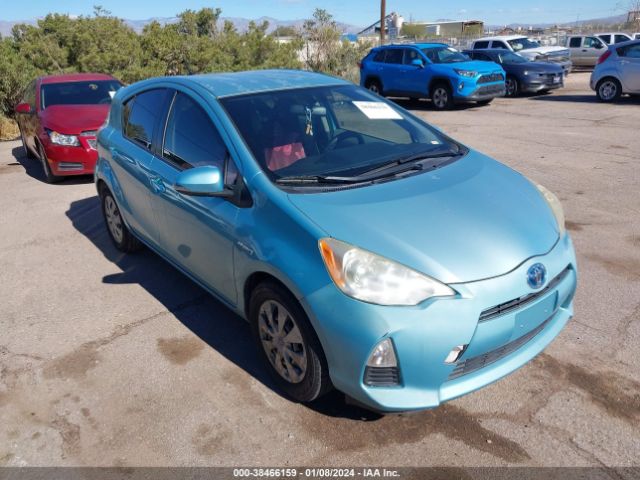 TOYOTA PRIUS C 2013 jtdkdtb39d1037408