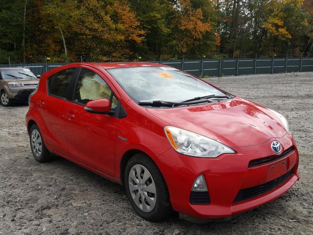 TOYOTA PRIUS C 2013 jtdkdtb39d1038509