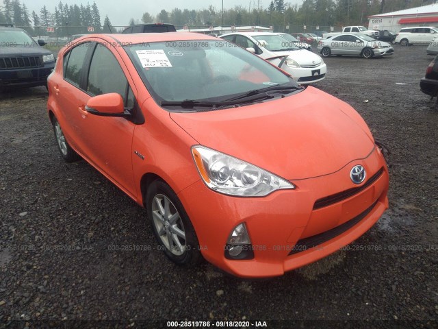 TOYOTA PRIUS C 2013 jtdkdtb39d1041961