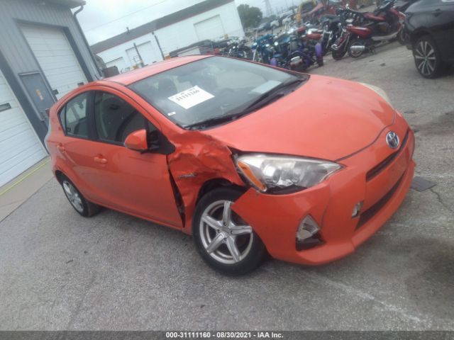 TOYOTA PRIUS C 2013 jtdkdtb39d1045041