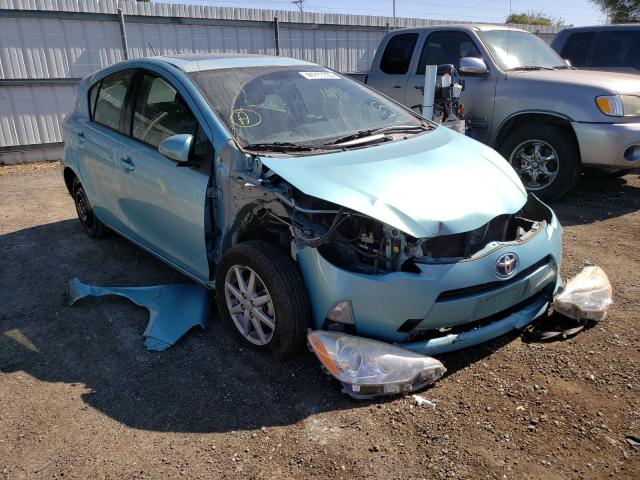 TOYOTA PRIUS C 2013 jtdkdtb39d1045623